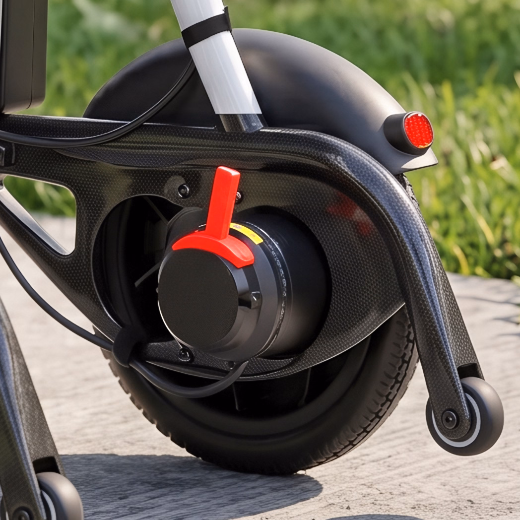 <h3>Powerful Motors </h3>Equipped with two brushless motors for advanced performance on a variety of surfaces.